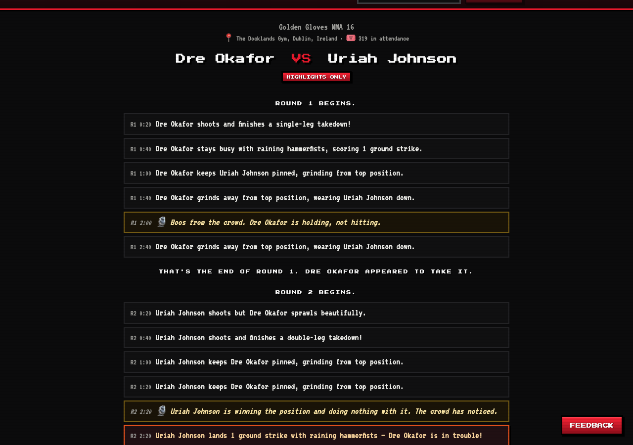 Cageside commentary is live â screenshot 2